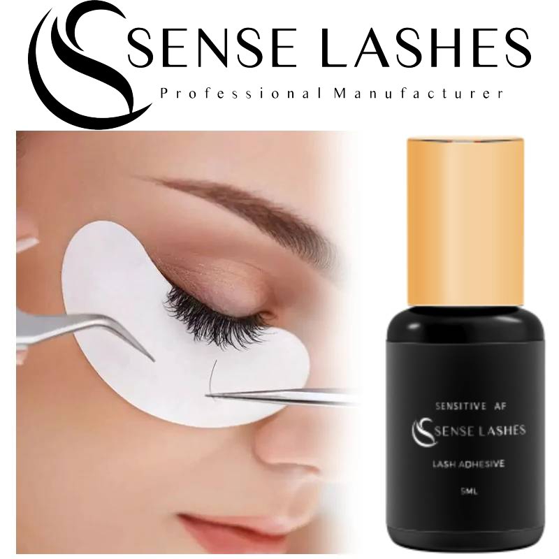 Sensitive Lash Glue - Sense Lashes Eyelash Glue 5ml 0.3-2