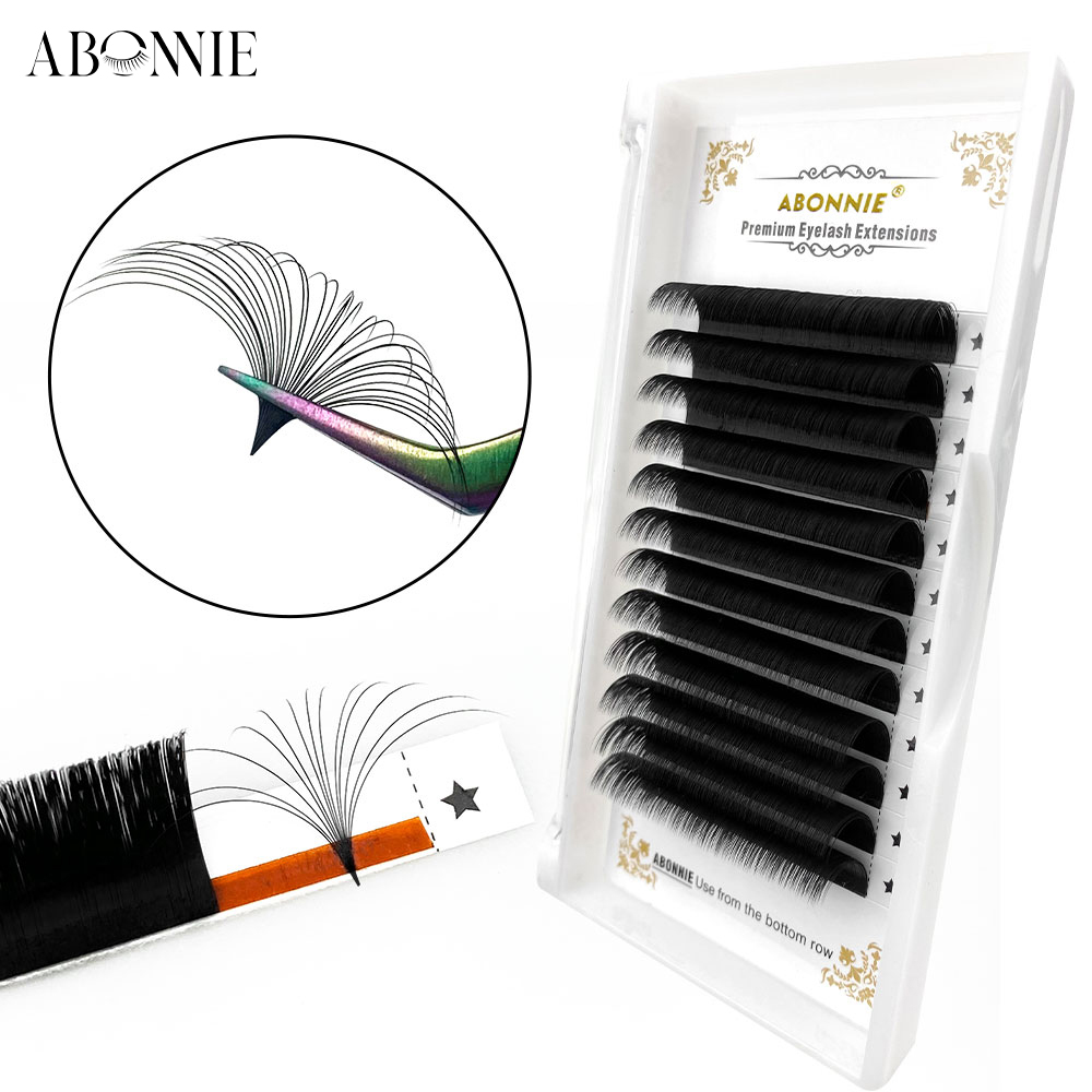 Eyelash Extension Korean - ABONNIE ＣＤＭＬCurl Easy Fanning Lashes Russian