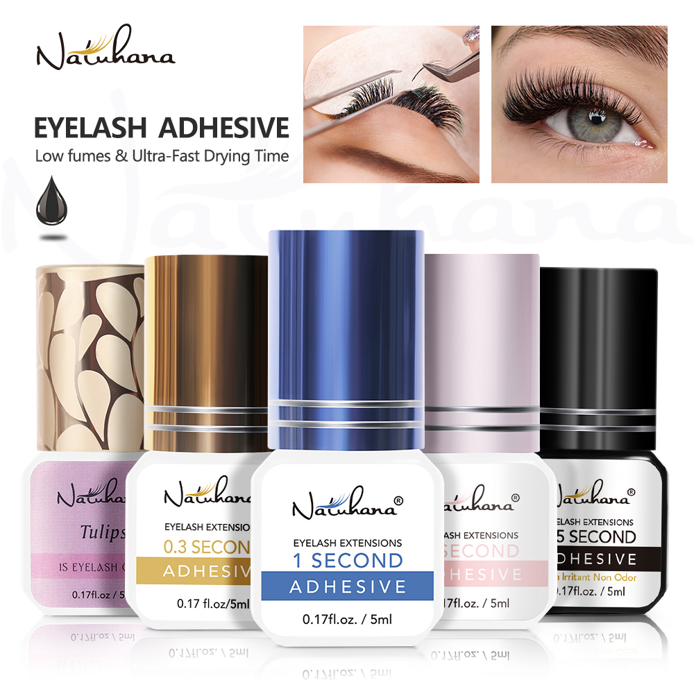 Sensitive Lash Glue - NATUHANA Professional Eyelash Extension Glue 0.3S