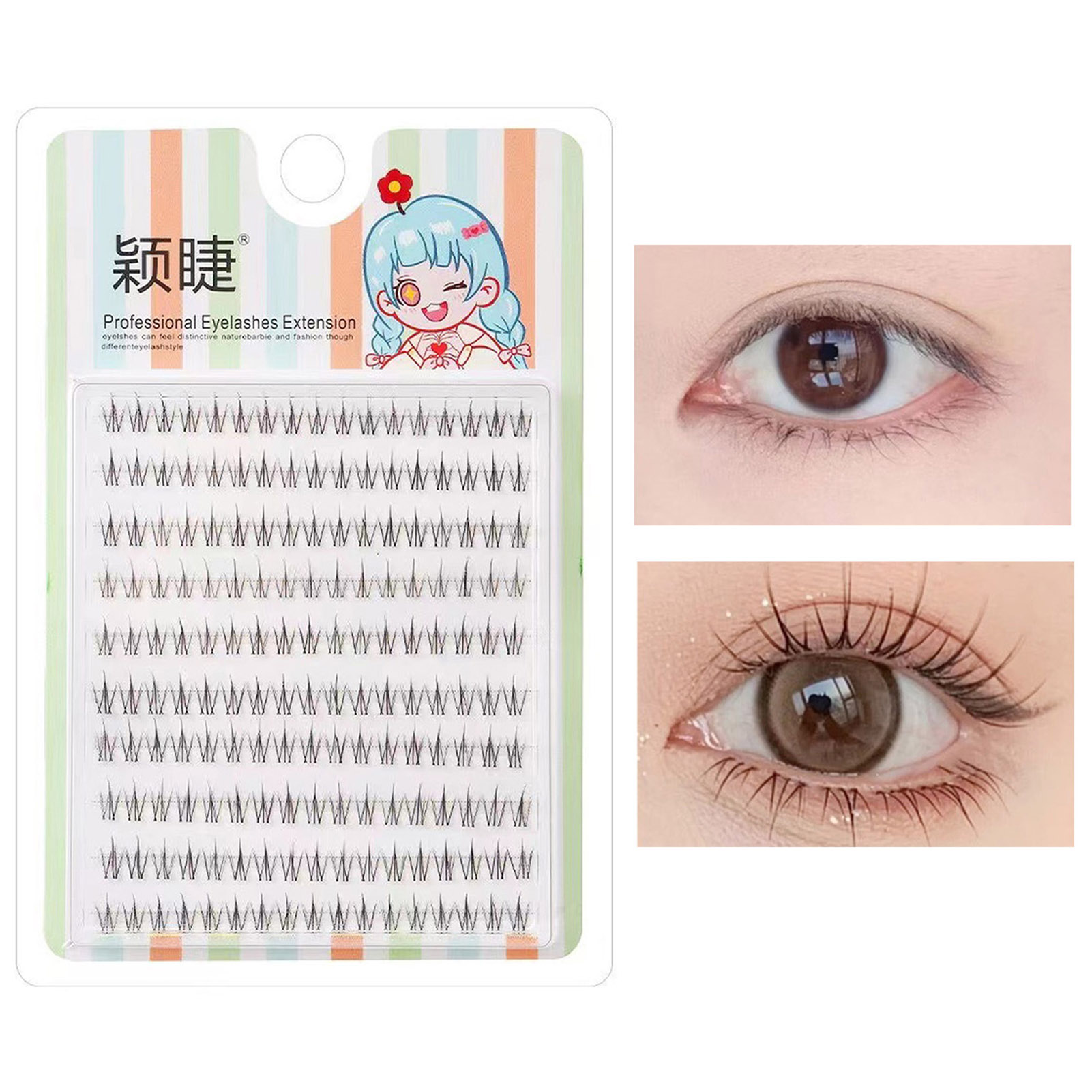 Wispy individual lashes Korean - Eyelash Extension Korean ulasan dan harga