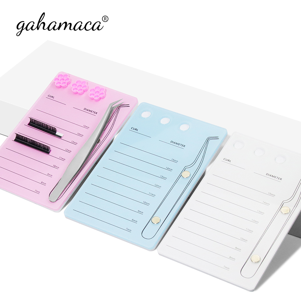 GAHAMACA Acrylic Lashes Holder - Eyelash Extension Equipment ulasan dan harga