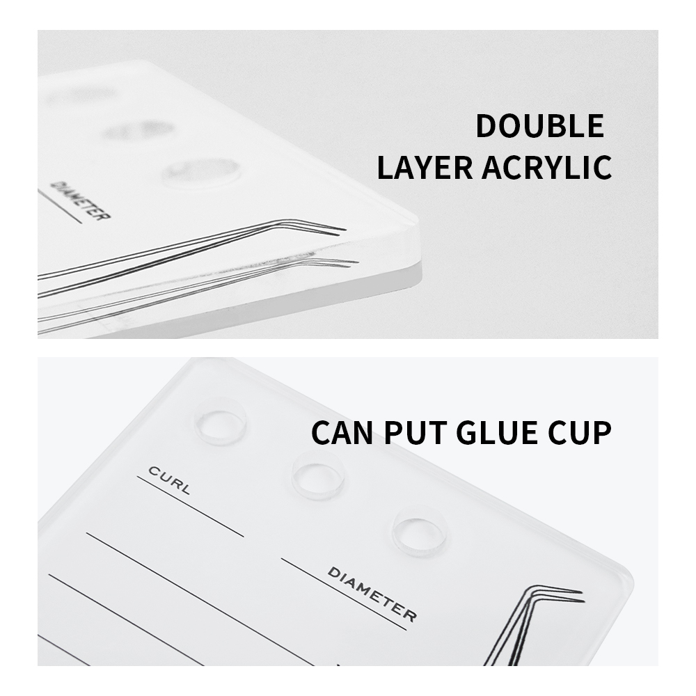 GAHAMACA Acrylic Lashes Holder - Eyelash Extension Equipment ulasan dan harga