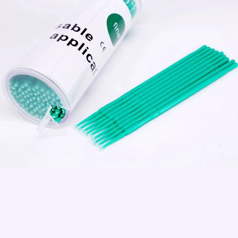 100Pcs/bottle MicroBrush For E - Eyelash Extension Kits ulasan dan harga