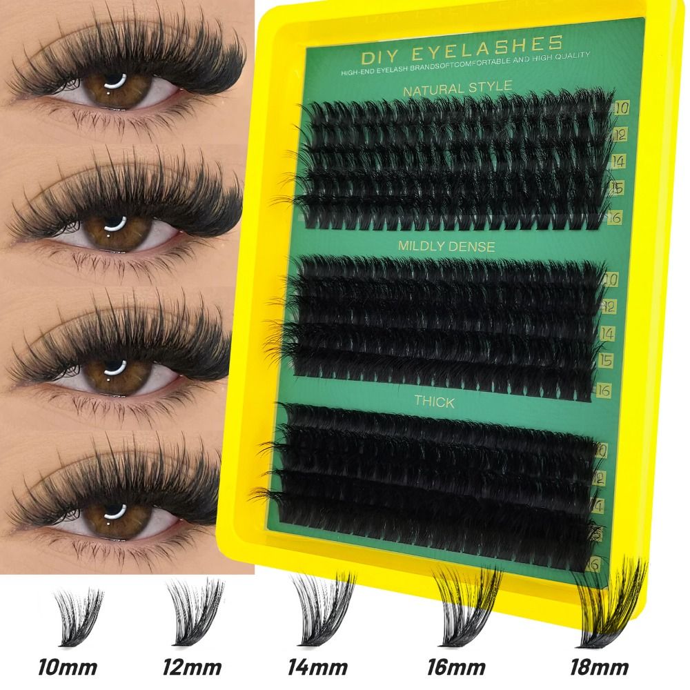 Natural Look False Eyelashes B - Eyelash Extension Kits ulasan dan harga