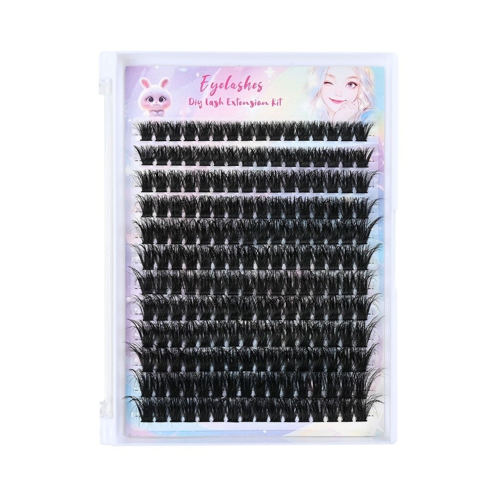 Natural Look False Eyelashes B - Eyelash Extension Kits ulasan dan harga