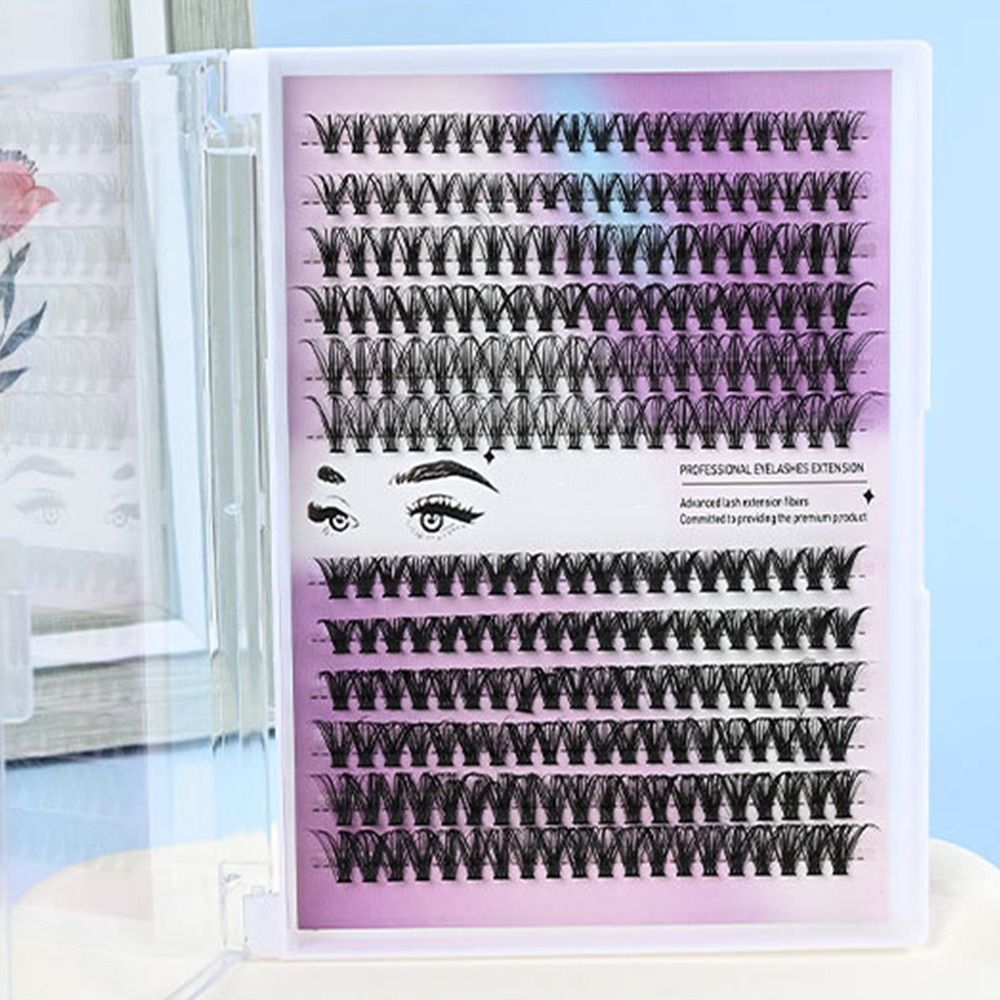 Natural Look False Eyelashes B - Eyelash Extension Kits ulasan dan harga