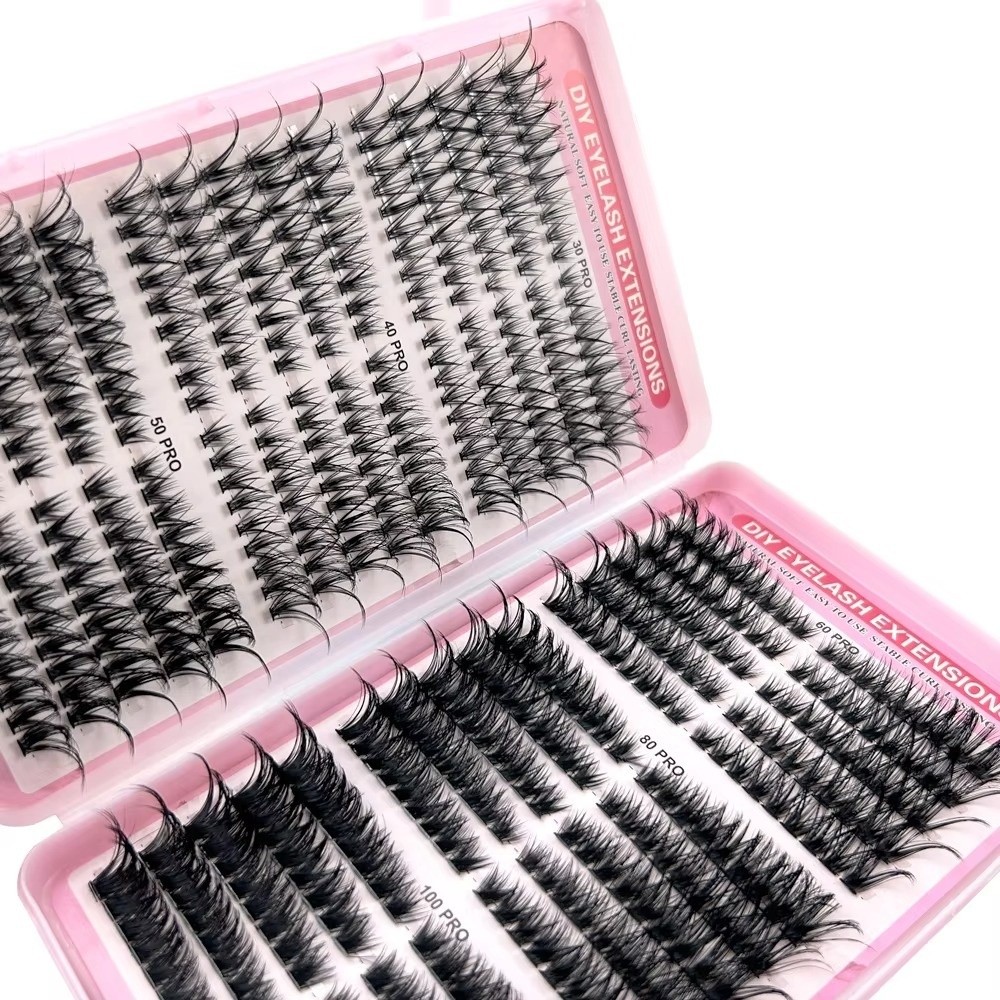 8-16mm Length False Eyelashes  - Eyelash Extension Kits ulasan dan harga