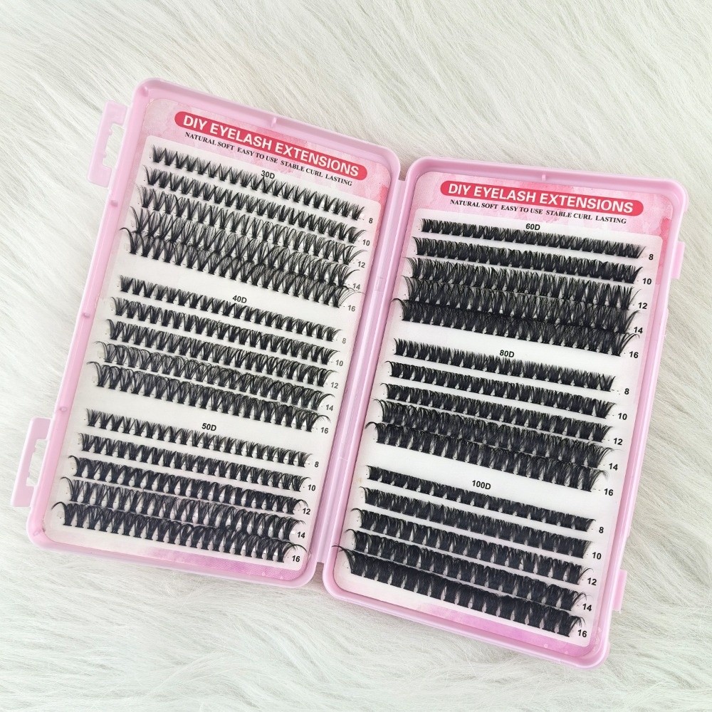 8-16mm Length False Eyelashes  - Eyelash Extension Kits ulasan dan harga