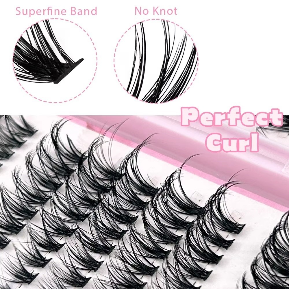 8-16mm Length False Eyelashes  - Eyelash Extension Kits ulasan dan harga