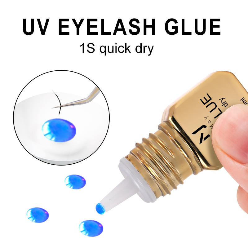 JOMAY 5ML UV Lash Glue For Eye - Sensitive Lash Glue ulasan dan harga