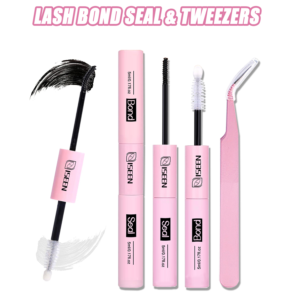 ISEEN Lash Bond and Seal 10ml  - Sensitive Lash Glue ulasan dan harga