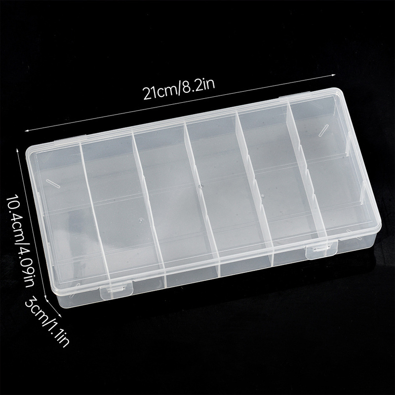 6-compartment storage box, pla - Eyelash Extension Equipment ulasan dan harga