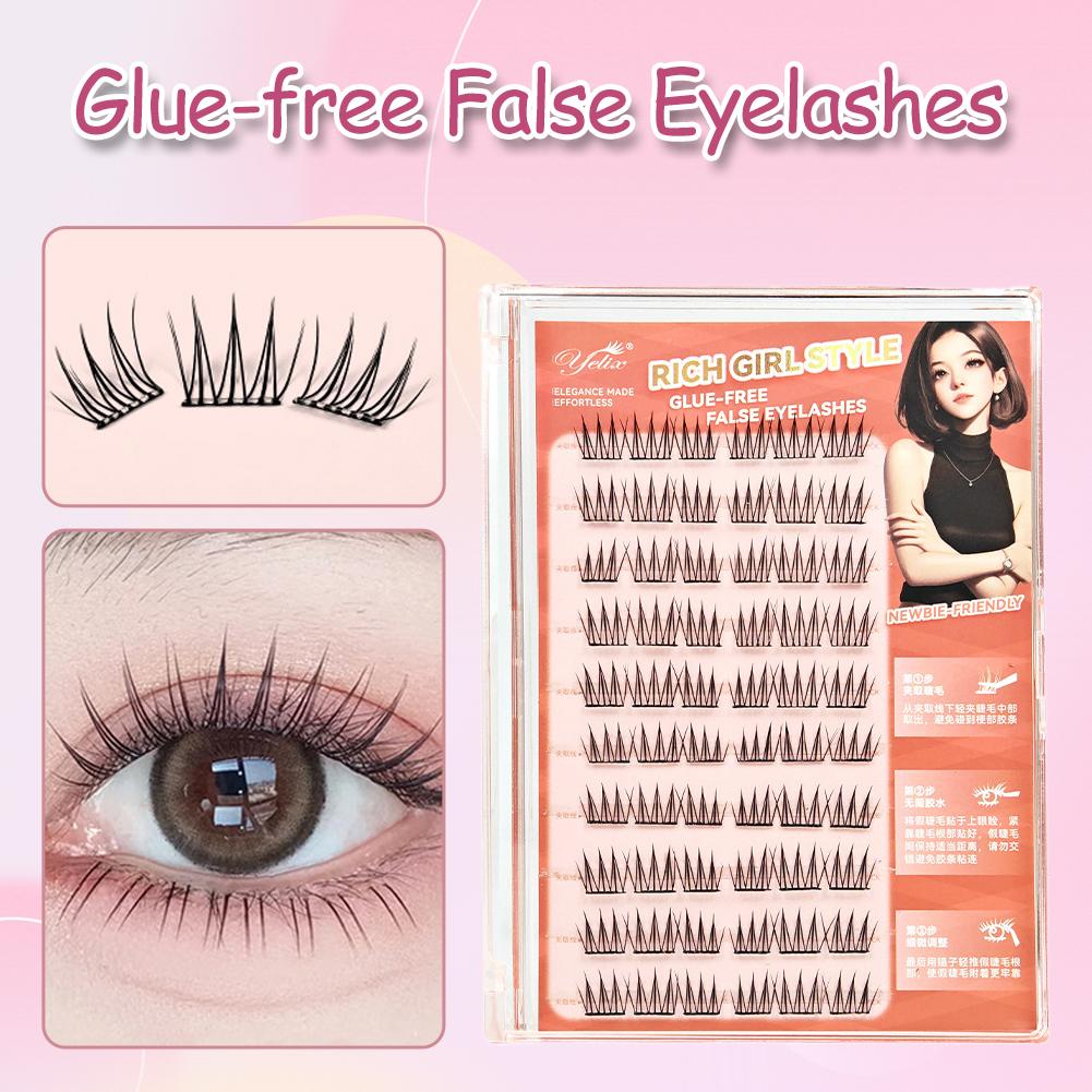 Korean Glue-free False Eyelash - Eyelash Extension Korean ulasan dan harga