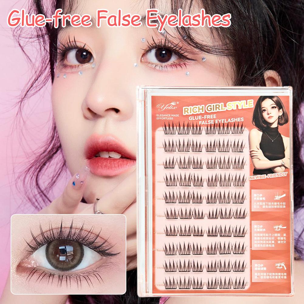 Korean Glue-free False Eyelash - Eyelash Extension Korean ulasan dan harga