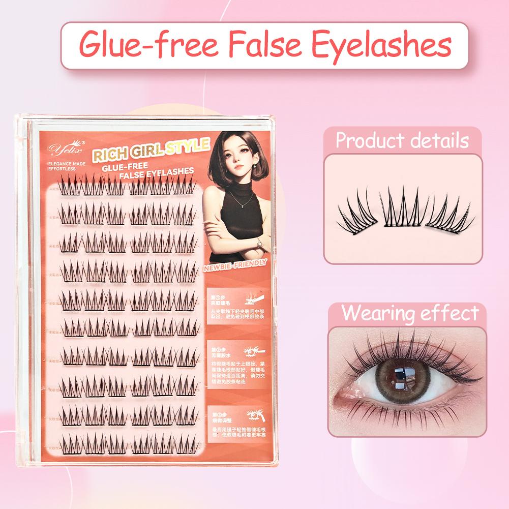 Korean Glue-free False Eyelash - Eyelash Extension Korean ulasan dan harga