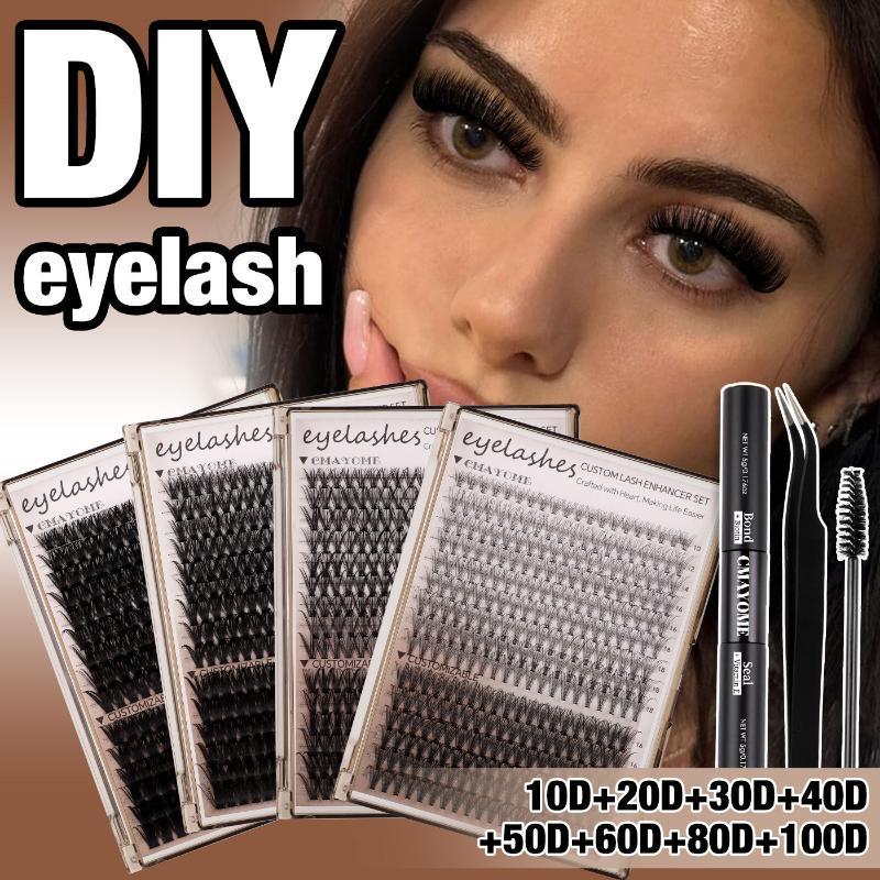 10D-100D 3D False Eyelash Kit  - Eyelash Extension Kits ulasan dan harga