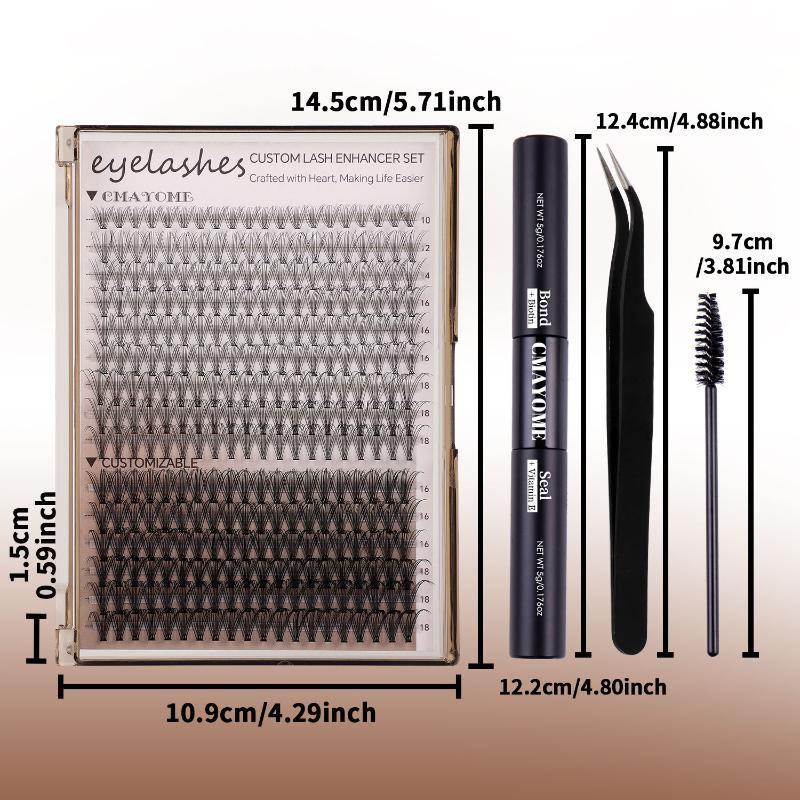 10D-100D 3D False Eyelash Kit  - Eyelash Extension Kits ulasan dan harga