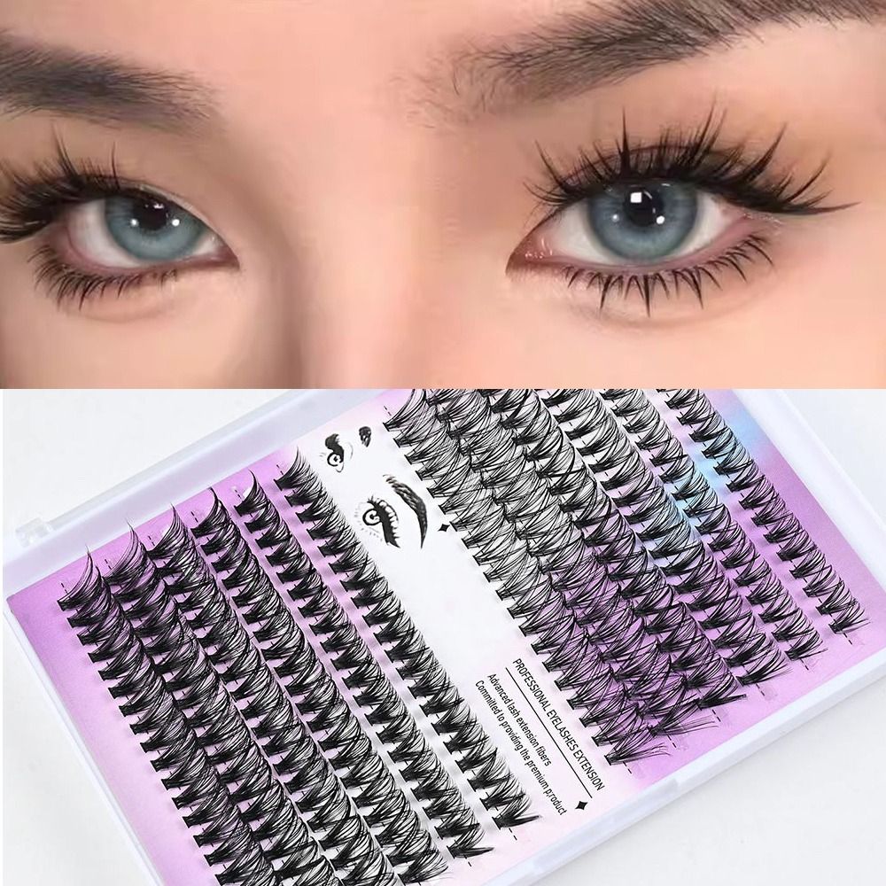 Natural Look False Eyelashes W - Eyelash Extension Kits ulasan dan harga